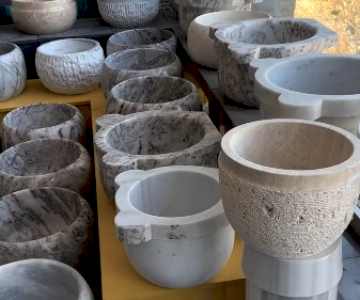 Doğal Taş Mermer Kurnalar