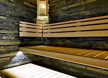 Sauna kayrak taşı kaplama 