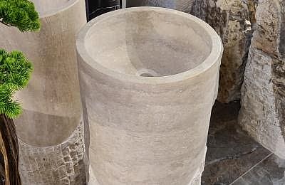 Doğal Taş Monoblok Lavabo 6