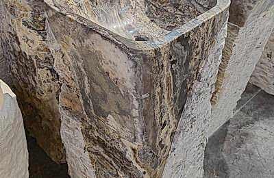 Doğal Taş Monoblok Lavabo 7