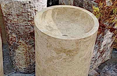 Doğal Taş Monoblok Lavabo 10